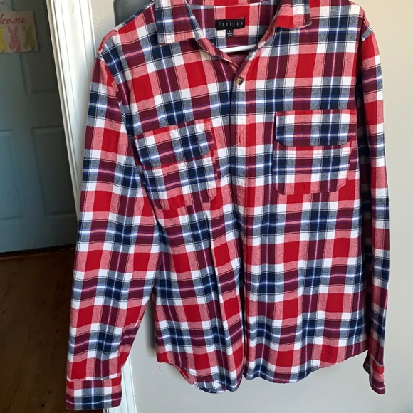 Men’s Cookies flannel - Picture 1 of 3
